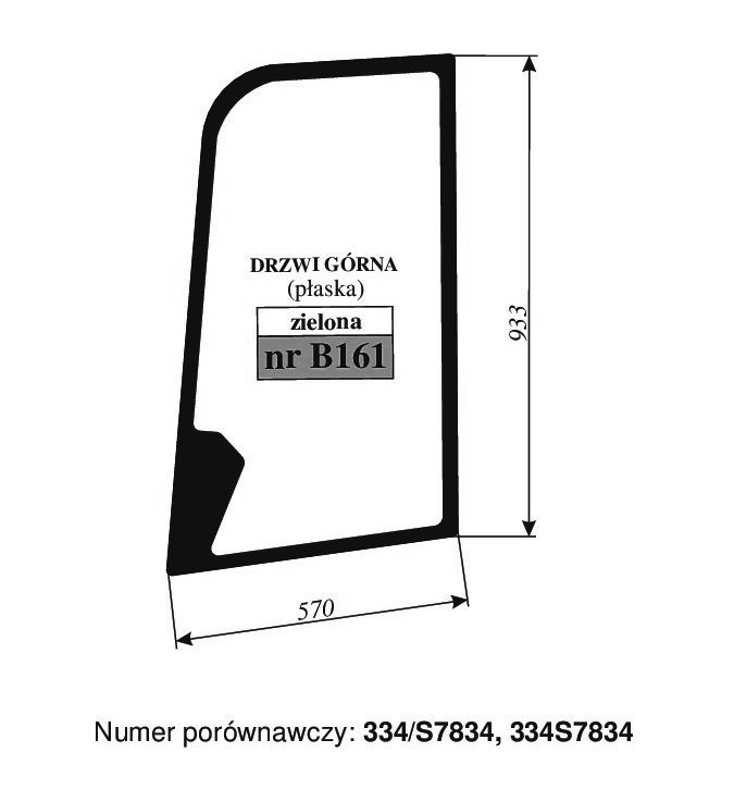 JCB 65R-1, 90Z-1, 86C-2, 100C-2 - DRZWI GÓRA B161