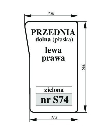 John Deere 5220 , 5080R - PRZÓD DÓŁ L/P S74