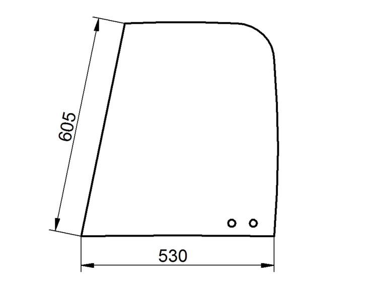 JCB  515-40. 520-40 .524-50 - DRZWI GÓRA NR547