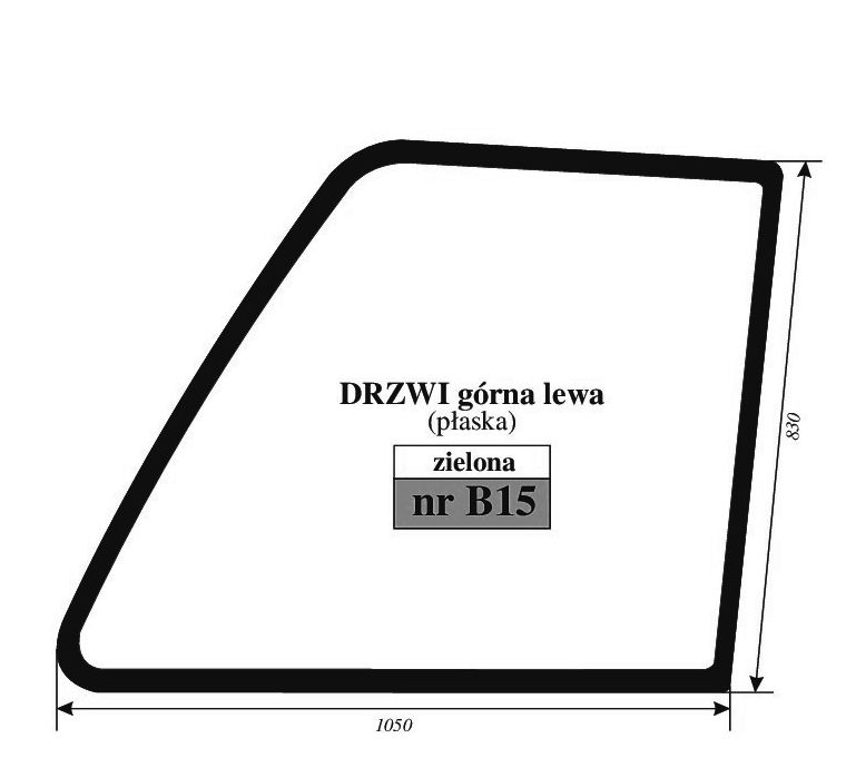 Manitou - DRZWI GÓRA B15