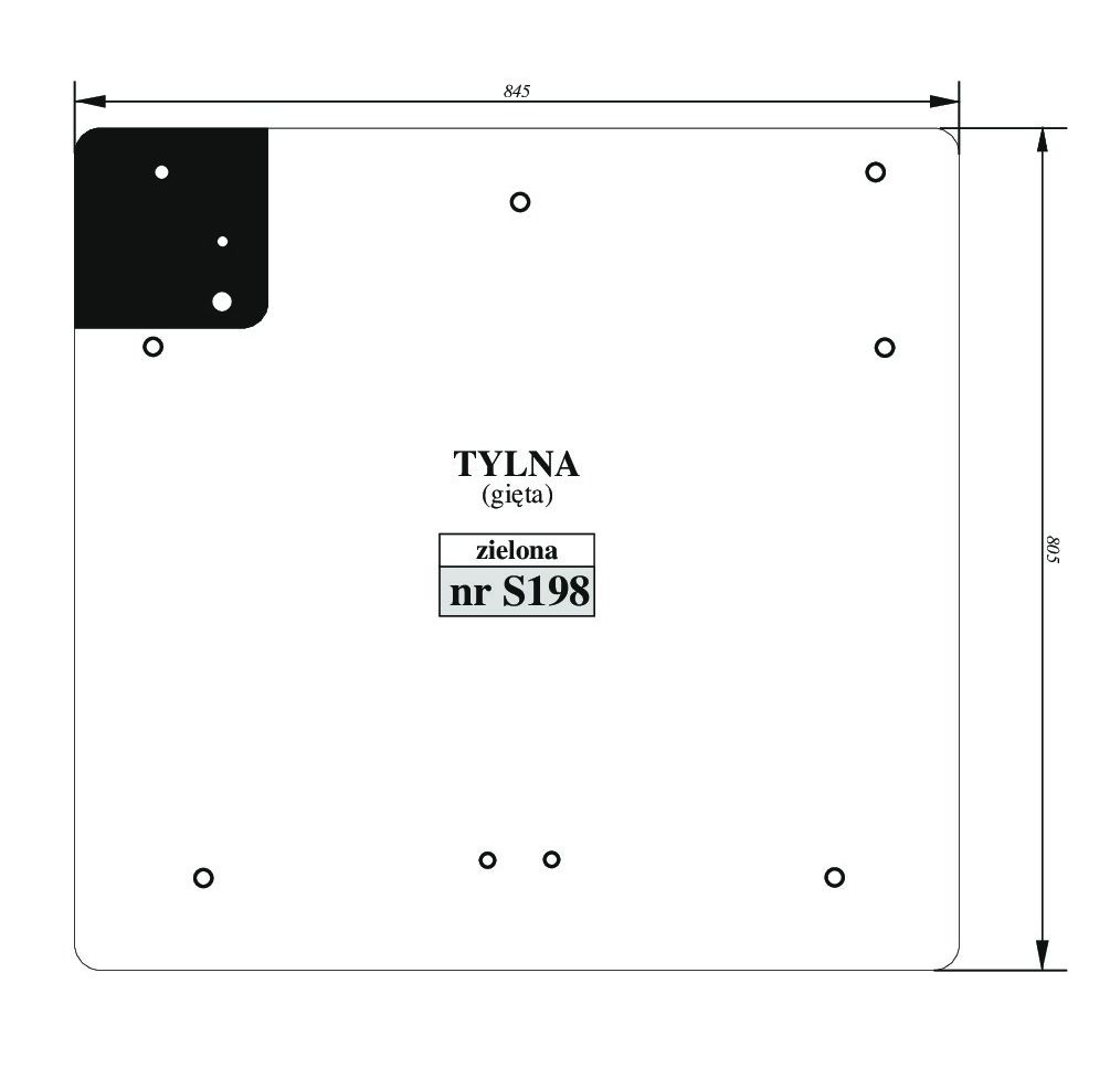 URSUS 8014H, 9014H, 10014H - TYŁ S198