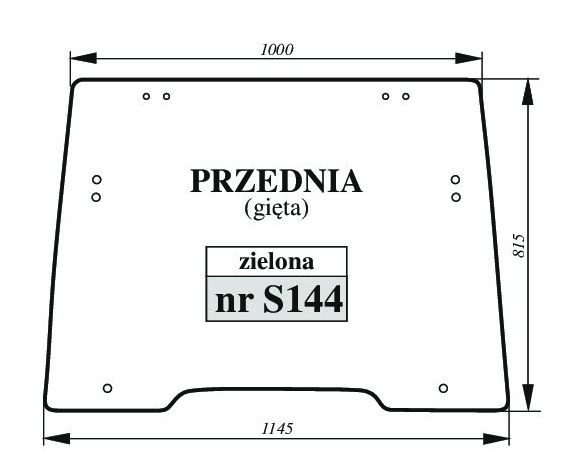 Case, Fiat, Ford, New Holland - PRZÓD S144