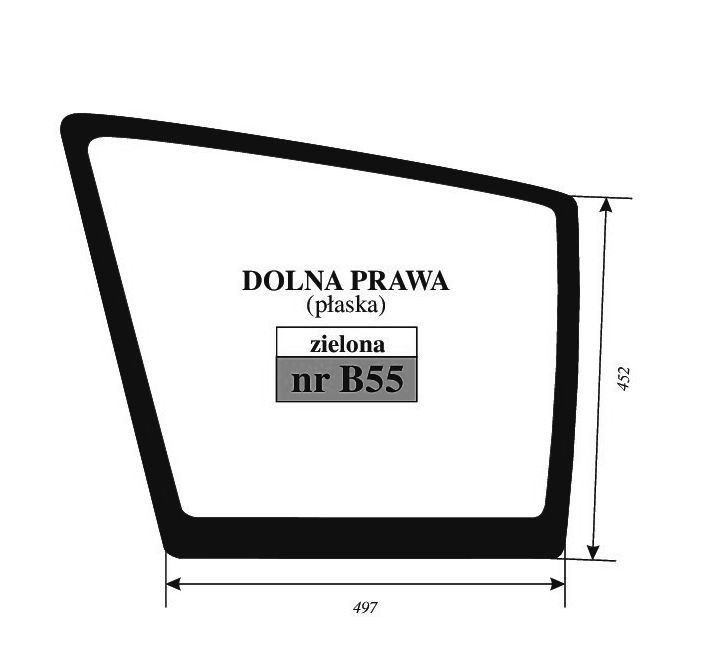 JCB  8014, 8014CTS, 8016, 8016CTS - DÓŁ PRAWA B55