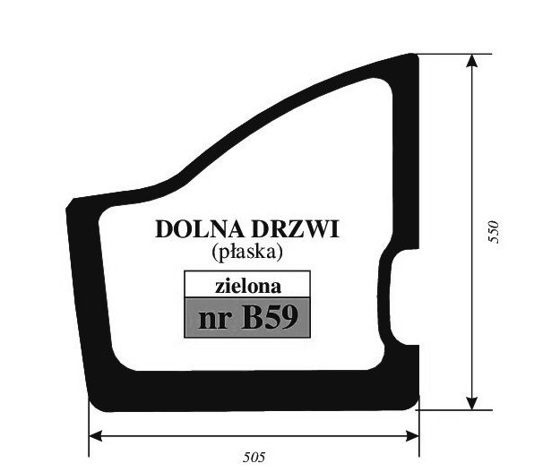 JCB 8025ZTS, 8026CTS, 8030ZTS, 8035ZTS  - DRZWI DÓŁ B59