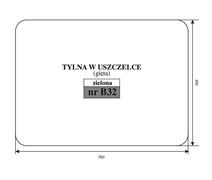 JCB JS : 110 ,115, 130   JZ: 140, 235   8080, 8085  - TYŁ (W USZCZELCE) B32