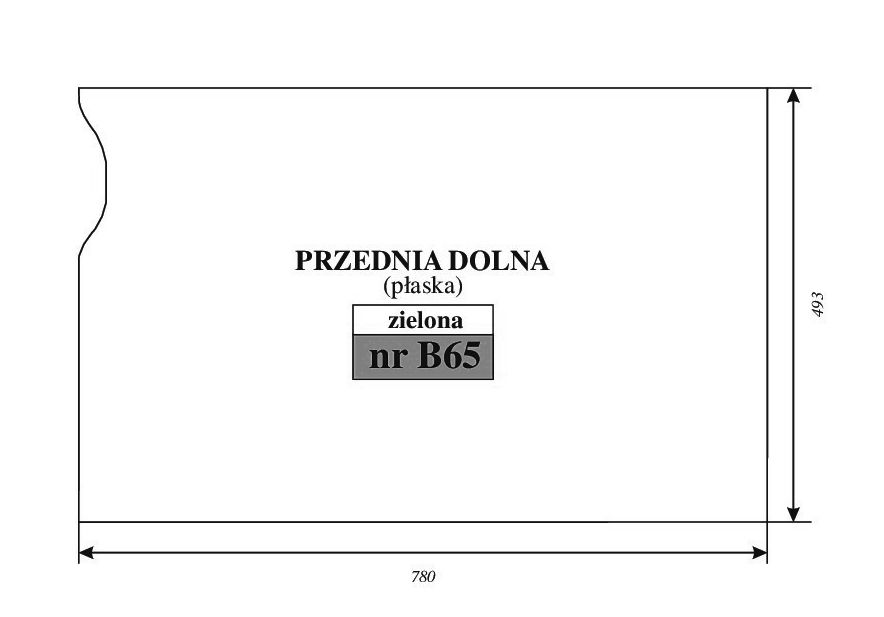JCB 8025,8026,8030,8035 - PRZÓD DÓŁ B65