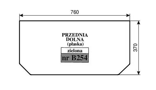 CAT 303.5C CR, 305C CR  - PRZÓD DÓŁ B254