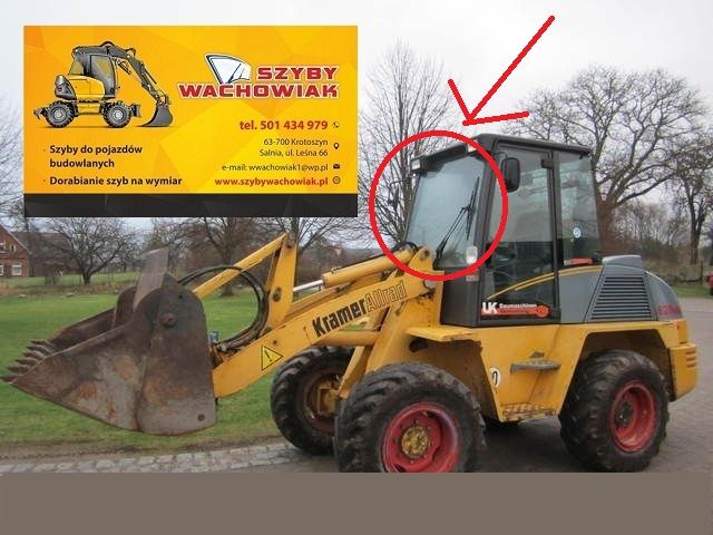 KRAMER allrad szyba przednia