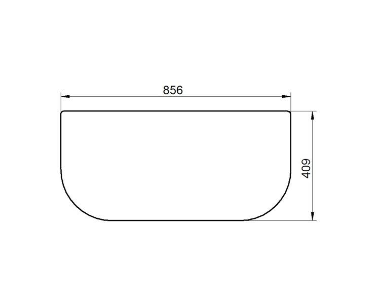 Volvo -EC140B,EC180B,EC210B,EC240B,EC290B,SZYBA PRZEDNIA DOLNA nr 529