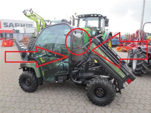john deere 855 d gator - TYŁ NR610