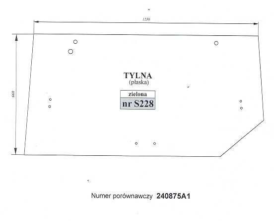 Case Magnum 7110 7140 7210 7250 - tylna S 228