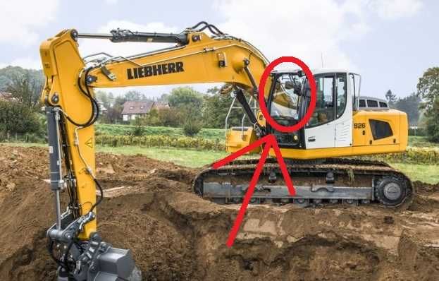 Liebherr A 910 A 918 R916LC, R920 R922LC, R926LC, LH40M, -PRZÓD GÓRA NR265