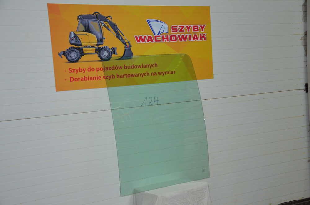 Case WX165,Fiat Kobelco E195W, New Holland WE150 - szyba nr 124