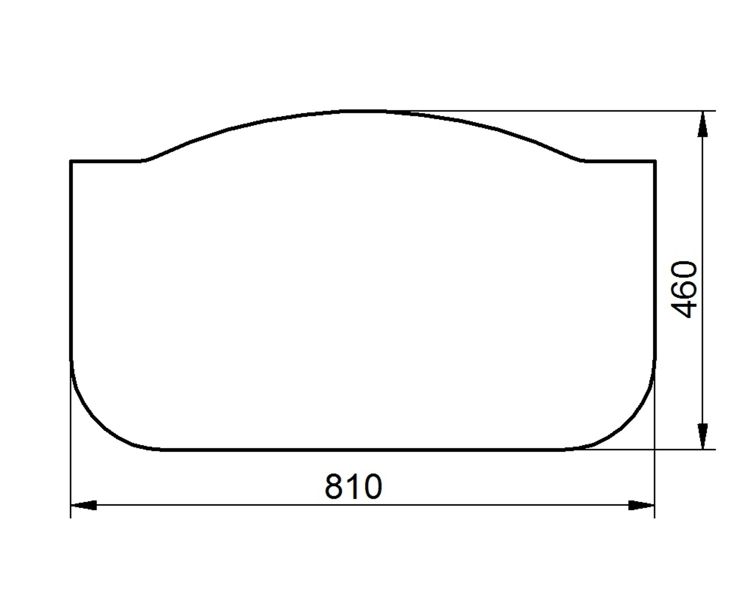 CAT 320D szyba   252-1245.  282-6536